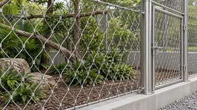 Stainless Steel Cable Mesh for Aviaries: Panels, Edges and Access