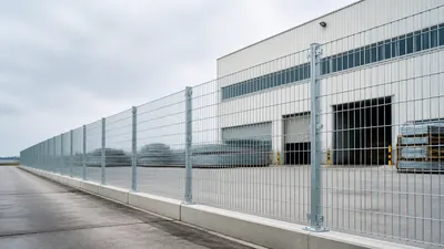 Galvanized Welded Wire Mesh Panels for Industrial Perimeter Fencing