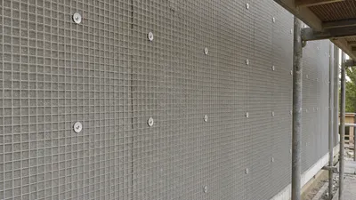 Galvanized Welded Wire Mesh for Wall Plaster and Render Reinforcement