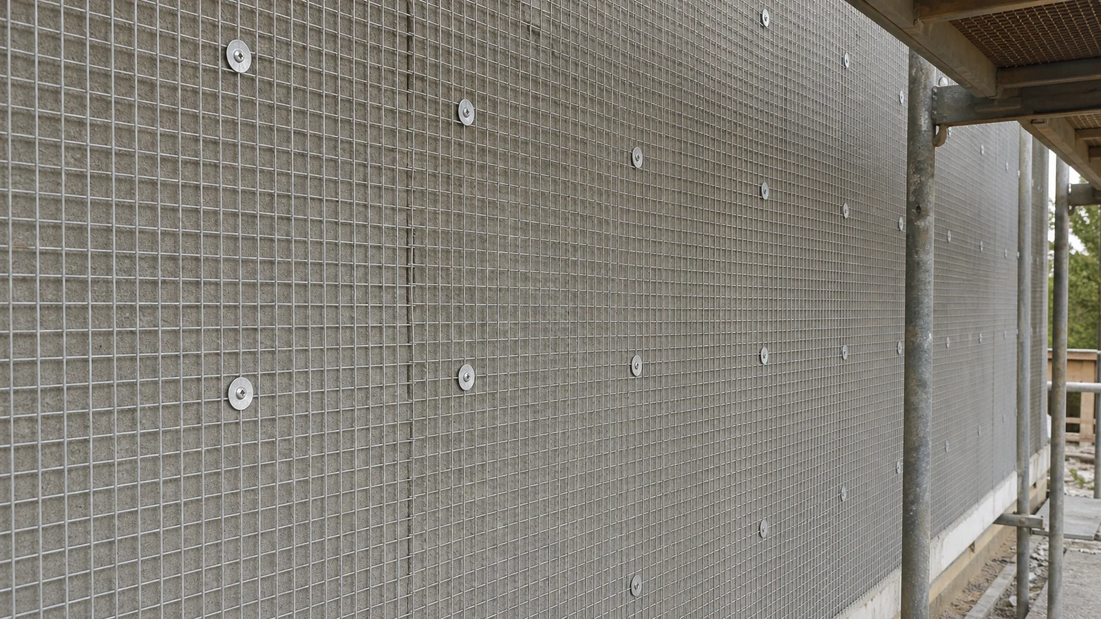 Galvanized Welded Wire Mesh for Wall Plaster and Render Reinforcement